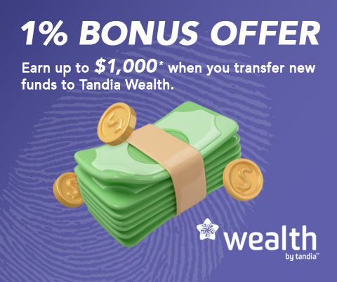 Wealth 1% Bonus Offer